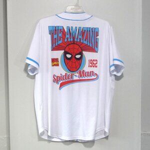 MARVEL SPIDERMAN 1962 BASEBALL JERSEY SIZE XXL